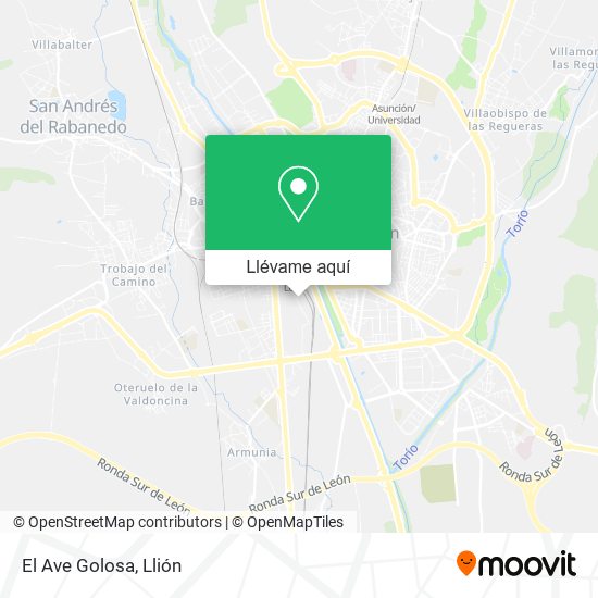 Mapa El Ave Golosa