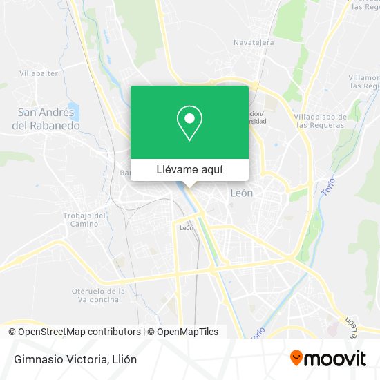Mapa Gimnasio Victoria