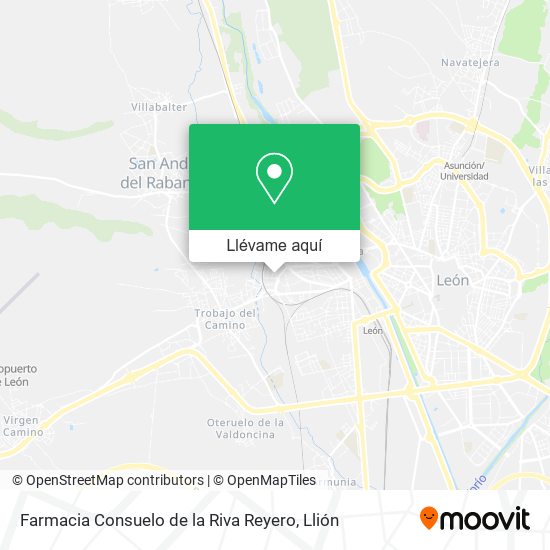 Mapa Farmacia Consuelo de la Riva Reyero