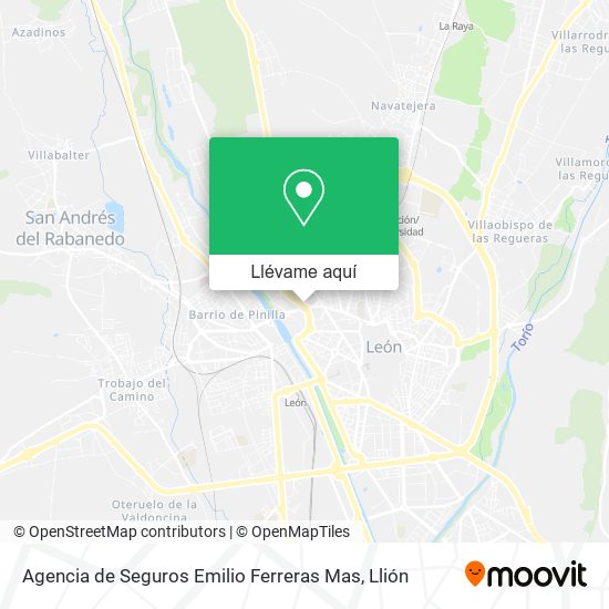 Mapa Agencia de Seguros Emilio Ferreras Mas