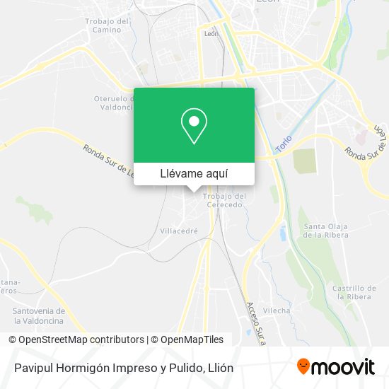 Mapa Pavipul Hormigón Impreso y Pulido