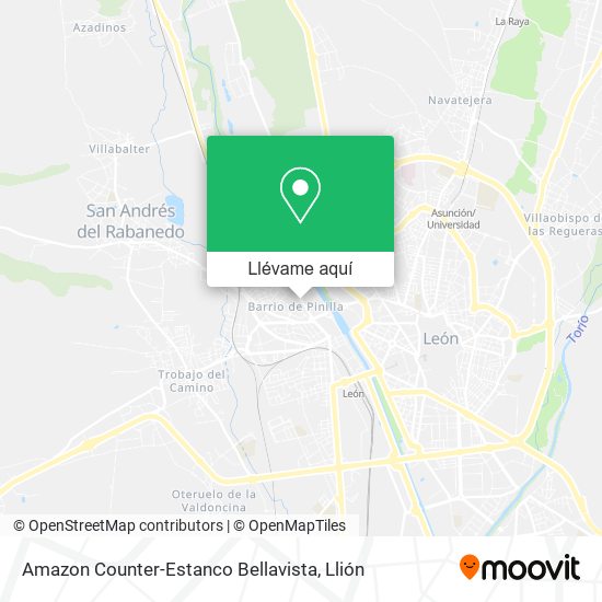 Mapa Amazon Counter-Estanco Bellavista