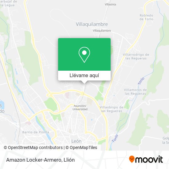 Mapa Amazon Locker-Armero