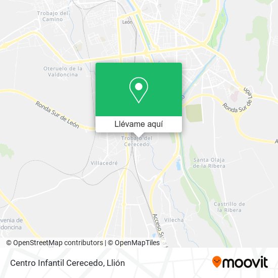 Mapa Centro Infantil Cerecedo