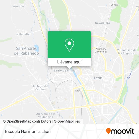 Mapa Escuela Harmonía
