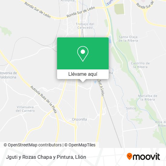 Mapa Jguti y Rozas Chapa y Pintura
