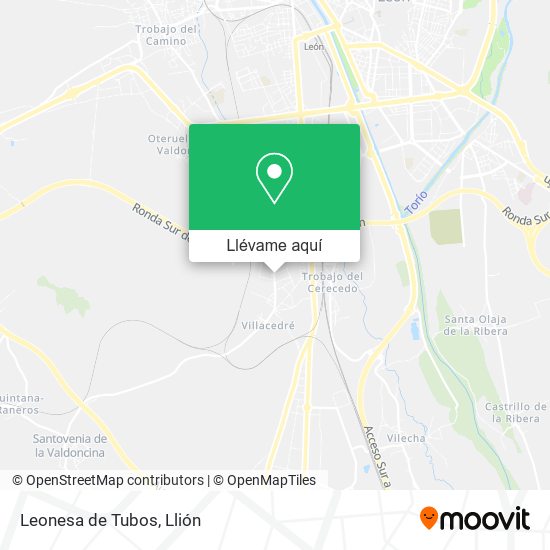 Mapa Leonesa de Tubos