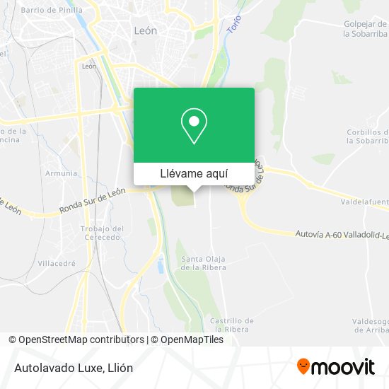 Mapa Autolavado Luxe