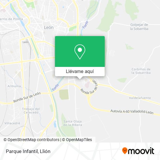 Mapa Parque Infantil
