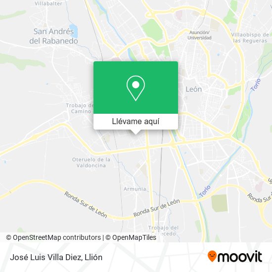 Mapa José Luis Villa Diez