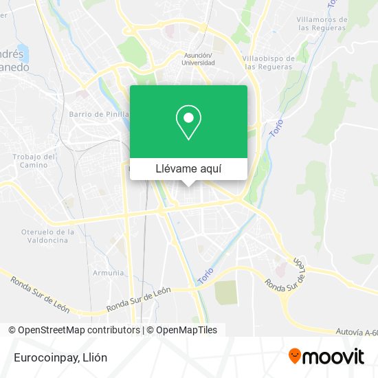 Mapa Eurocoinpay