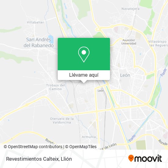 Mapa Revestimientos Calteix