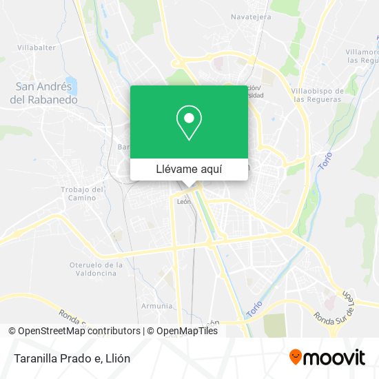 Mapa Taranilla Prado e