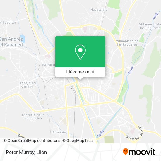 Mapa Peter Murray