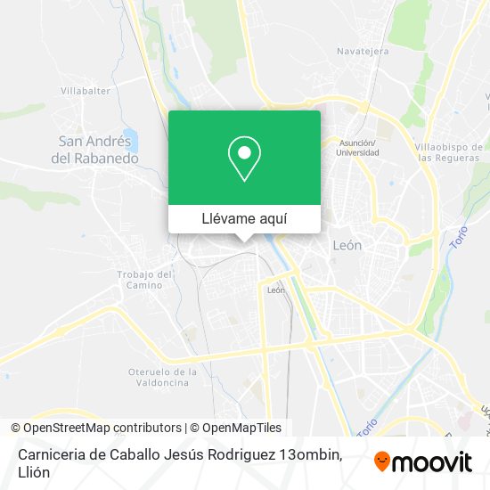 Mapa Carniceria de Caballo Jesús Rodriguez 13ombin