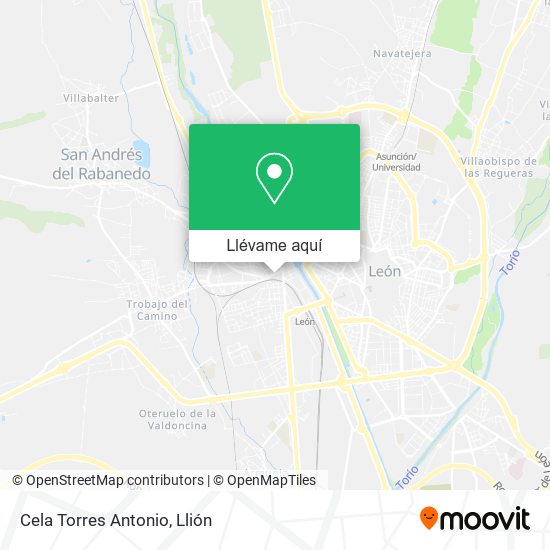 Mapa Cela Torres Antonio