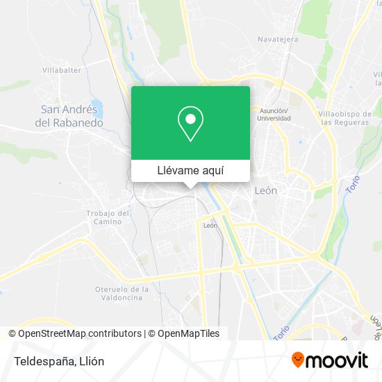 Mapa Teldespaña