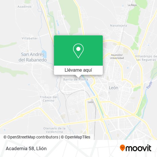 Mapa Academia 58