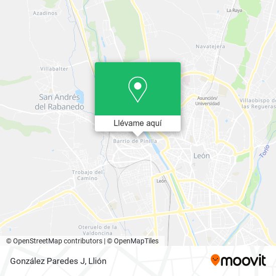 Mapa González Paredes J