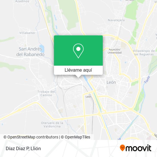Mapa Díaz Diaz P