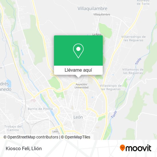 Mapa Kiosco Feli