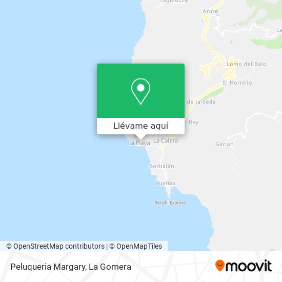 Mapa Peluqueria Margary
