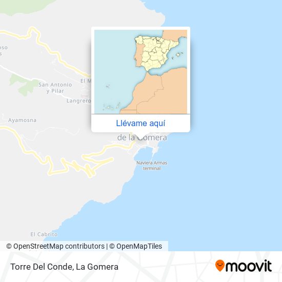 Mapa Torre Del Conde