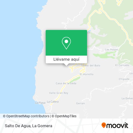Mapa Salto De Agua