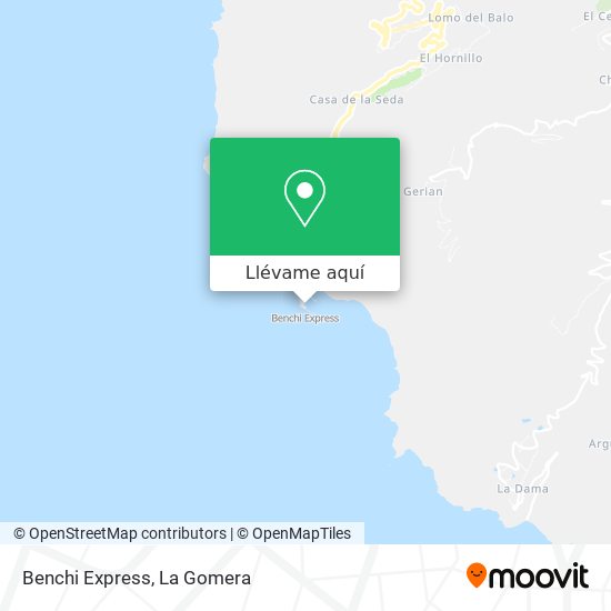 Mapa Benchi Express