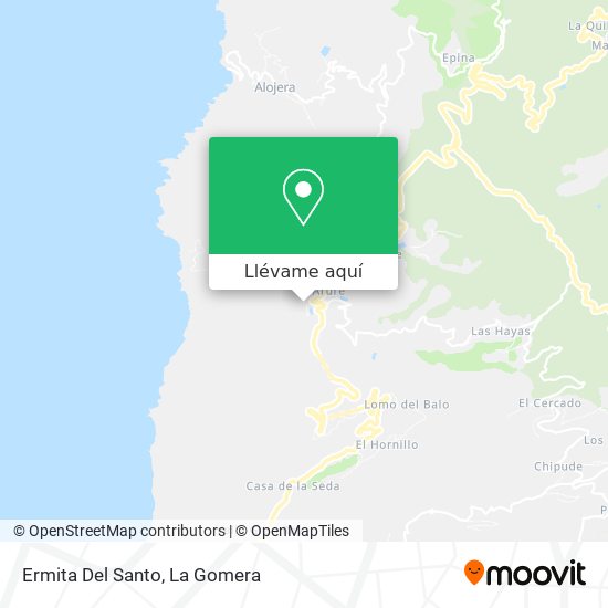 Mapa Ermita Del Santo