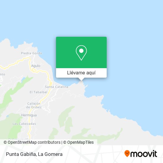 Mapa Punta Gabiña
