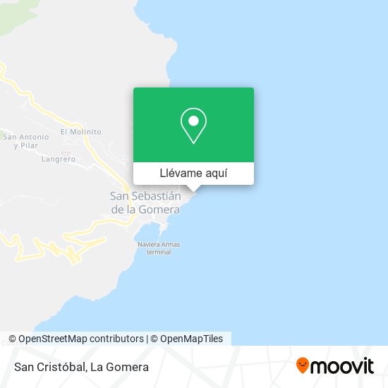 Mapa San Cristóbal