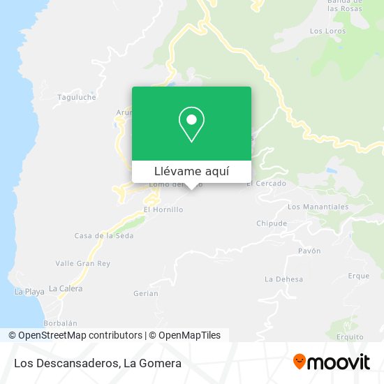 Mapa Los Descansaderos