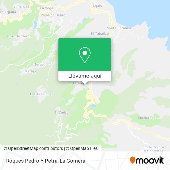 Mapa Roques Pedro Y Petra