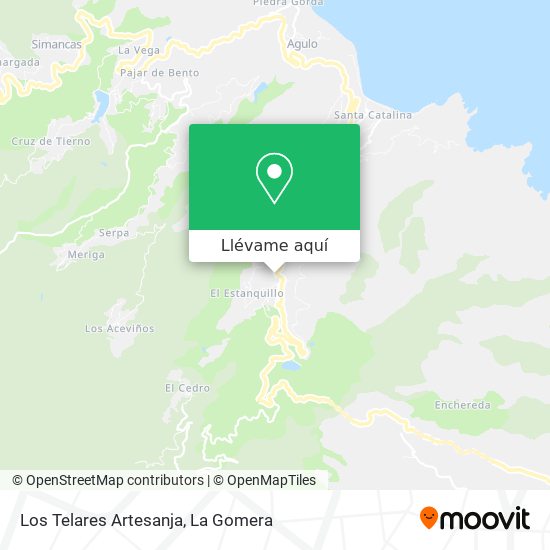 Mapa Los Telares Artesanja