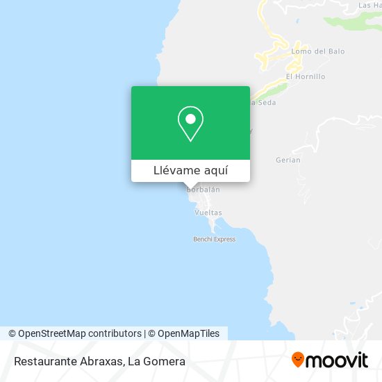 Mapa Restaurante Abraxas