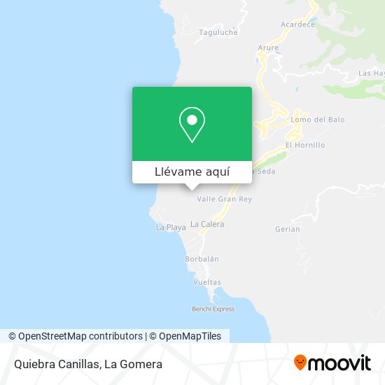 Mapa Quiebra Canillas