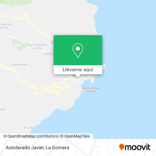 Mapa Autolavado Javier