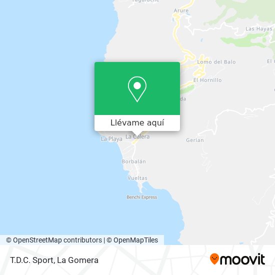 Mapa T.D.C. Sport
