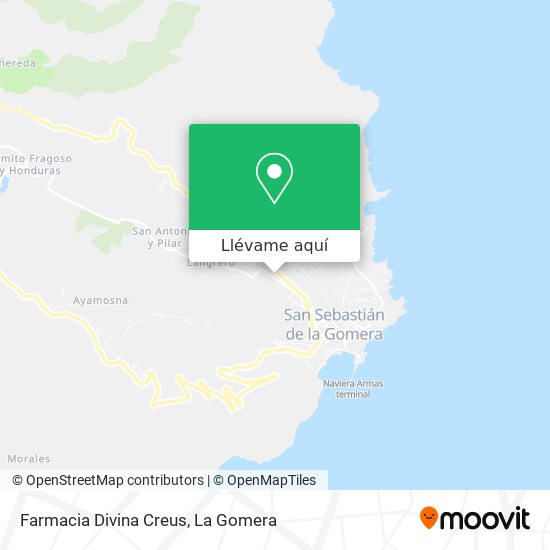 Mapa Farmacia Divina Creus