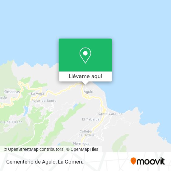 Mapa Cementerio de Agulo