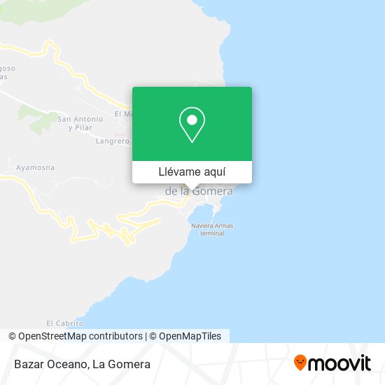 Mapa Bazar Oceano