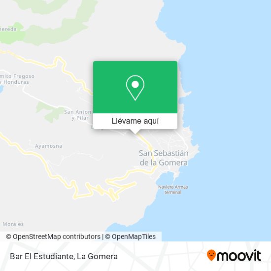 Mapa Bar El Estudiante