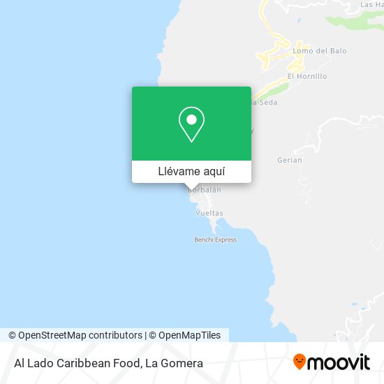 Mapa Al Lado Caribbean Food