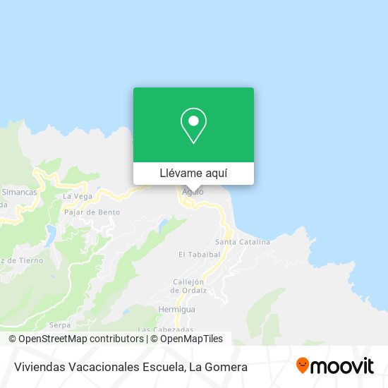 Mapa Viviendas Vacacionales Escuela