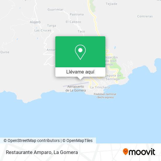 Mapa Restaurante Amparo