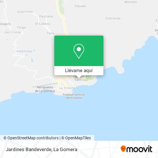 Mapa Jardines Bandeverde
