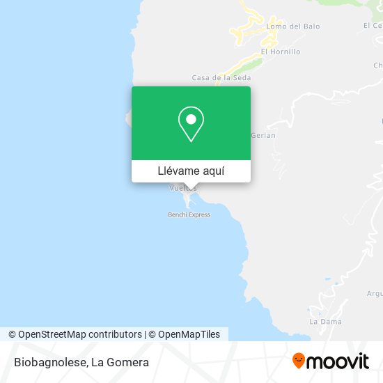 Mapa Biobagnolese