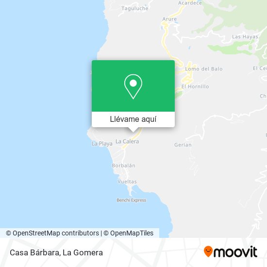Mapa Casa Bárbara