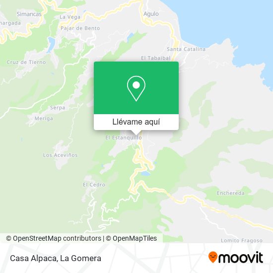 Mapa Casa Alpaca